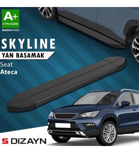 S-Dizayn Seat Ateca Skyline Siyah Yan Basamak 173 Cm 2017 Üzeri A+ Kalite