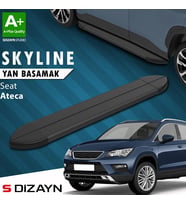S-Dizayn Seat Ateca Skyline Siyah Yan Basamak 173 Cm 2017 Üzeri A+ Kalite