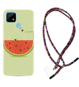 Realme C11 C21 C21Y C25Y C11 2021 Kılıf Boyun Asklı Rasta Silikon Woohoo 1373