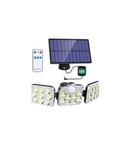 138 Led Güneş Enerjili 3 Mod Kablosuz Sensörlü Kumandalı Solar Lamba Jd-2858