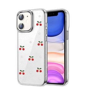 İphone 12 Fiyonk Desenli Kapak - Desen 9