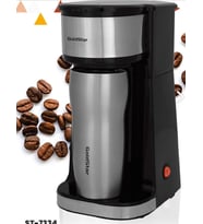 GoldStar Çıkarılabilir Filtreli Çelik Sızdırmaz Termoslu Filtre Kahve Makinesi ST7334