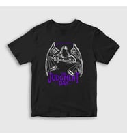 Presmono Unisex Çocuk Siyah Logo Wwe Güreş The Judgment Day T-Shirt 511629tt