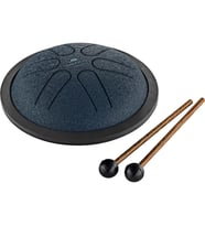 Meinl Sonic Energy MSTD2NB Mini Steel A-major 6'' Tongue Drum (Navy Blue)