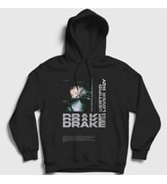 Presmono Unisex Siyah Drake Certified Lover Boy Kapüşonlu Sweatshirt 420450tt