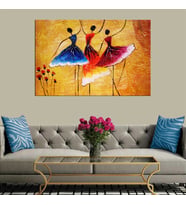 Miyrem Exclusive Serie"  Pop Art Dans Eden Kadınlar Kanvas Tablo