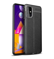 Samsung Galaxy M31s Kılıf Auto Focus Kapak - Siyah
