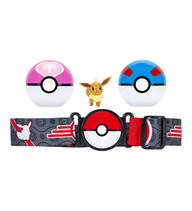Pokemon Clip 'N' Go Poke Ball Kemer ve Figür Seti PKW4167