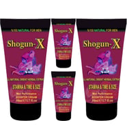 Firesx: Shogun-X Extra Size Cream 4 Adet 50ML Erkeklere Boostenlargetime