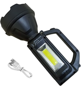 Gold Silver GS230 Şarjlı USB Led El Feneri Kamp Spor Lambası 7 W