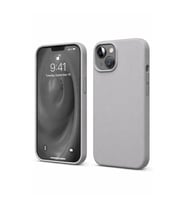 Apple iPhone 14 Kılıf First Silikon - Gri