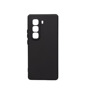 İnfinix Hot 50 Pro Plus 4G Kılıf Lüx Kamera Koruma Çıkıntılı Soft Silikon (Siyah)