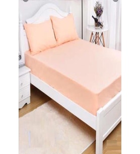 Bebesi Battal Boy 180x200+35 Cm Çift Kişilik Havlu Lastikli Çarşaf Takımı 2 Adet Yastık Kılıfı