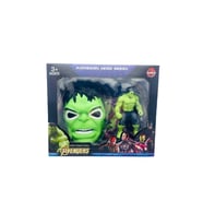 Hulk Maske Ve Işıklı Karekter Hulk