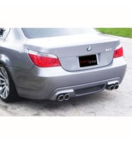 Bmw E60 M5 Rieger Difüzör Sağ Sol Çift Çıkış Piano Black 2003 - 2010