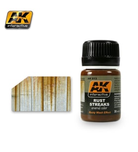 AK 013 35 ml. Pas Çizgileri Efekti, Enamel Model Boyası