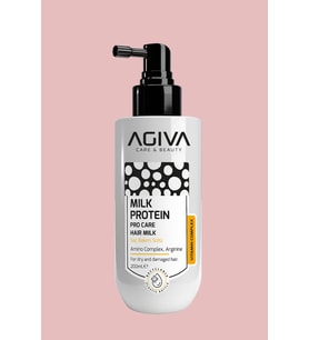 Agiva Milk Protein Saç Bakım Sütü – Kuru ve Yıpranmış Saçlar İçin Onarıcı Bakım 200 ml