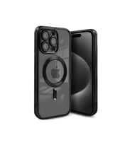 Apple iPhone 15 Pro Uyumlu Kılıf Kross Magneticsafe Kapak - Siyah