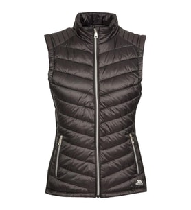 Trespass FAJKGIN10001 Elanora Female Padded Black Kadın Outdoor Yelek (Siyah)