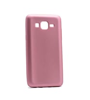 Samsung Galaxy On5 Uyumlu Kılıf Zore Premier Silikon Kapak (Rose Gold Altın)