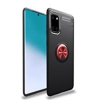Samsung Galaxy A81 (Note 10 Lite) Uyumlu Kılıf Zore Ravel Silikon Kapak (Kırmızı)