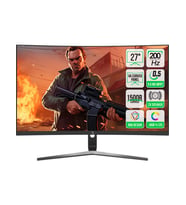 GamePower Vivid T50 27'' Curved RGB 200Hz 0.5ms FHD Curved Gaming Monitör