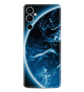 Tecno Pova Neo 2 Kılıf Silikon Desen Özel Seri Blue Planet 1610