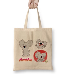 Nom Nom We Bare Bears 011 Bez Çanta Uzun Saplı