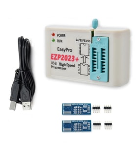 EZP2023+ USB EEprom Flash Bios Programlayıcı SPI Anakart Hafıza Entegresi