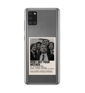 Samsung Galaxy A21S Uyumlu How I Met Your Mother Tasarımlı Şeffaf Telefon Kılıfı