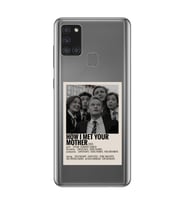 Samsung Galaxy A21S Uyumlu How I Met Your Mother Tasarımlı Şeffaf Telefon Kılıfı