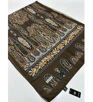 QASHKA Soft Pamuklu Şal Etro Desen LBD0610
