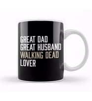 Great Dad Great Husband Walking Dead Lover Kupa Bardak Porselen