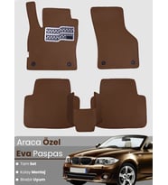 BMW 1 SERİSİ E88 CABRİO (2004-2011) Uyumlu EVA Paspas Tam Set–Araca Özel,Su Geçirmez,Kolay Montaj