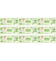 Bebem Natural Islak Bebek Mendili Narin Dokunuş / Yenidoğan 90 Yaprak Plastik Kapaklı 9 Lu Set