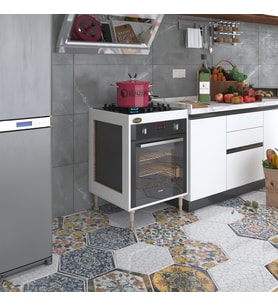 Kenzlife ankastre modülü kabini emir timur3 byz 89-81*60*56 fırın ocak dolabı ayarlı ayaklı