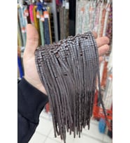 Hematit Taşı Küp Kesim Mat Gri 4x4mm Doğal Taş Dizi