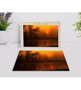 BK Home Yağlıboya Tasarımlı 1000 Parça Profesyonel Puzzle-21