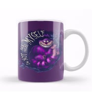 The Cheshire Cat Alices Adventures in Wonderland Kedi Kupa Bardak Porselen