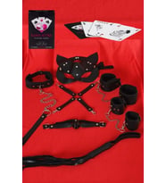 Amora Secret Sexy Görselli Oyun Kartı Sutra 7'li Harness Set