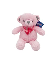 Peluş Fularlı Ayı 35 Cm - MAVİ SU DÜNYASI (Pembe)