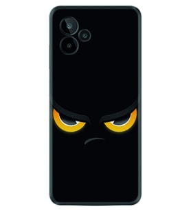 General Mobile GM 24 Pro Kılıf Silikon Desen Özel Seri Black Eyes 1644