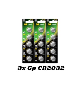 Gp Cr 2032 3v Düğme Pil 15'li