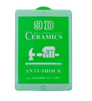 Apple iPad Air 3 10.5" Tablet Seramik Ekran Koruyucu A2152 A2123 A2153 A2154 (Beyaz)