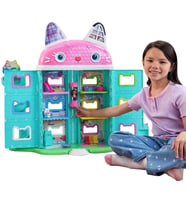 S00008891 SUN-SPM-FİGÜR OYUN SET GABBY S DOLLHOUSE DELUXE BEBK EVİ SES IŞIK GABB