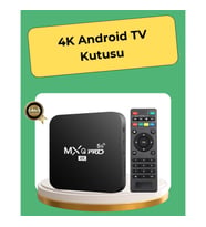 Mey İthalat® 4K Ultra HD TV Box – 2GB RAM, 16GB Hafıza, Android Akıllı Medya Oynatıcı