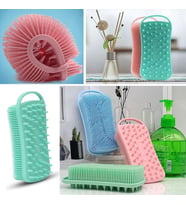 Kendiliğinden Askılı Peeling ve Masaj Etkili Silikon Banyo Vücut Fırçası