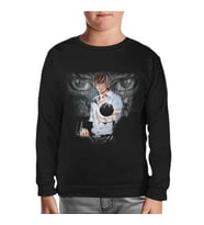 Death Note - 3 Siyah Çocuk Sweatshirt
