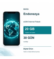 Endonezya eSIM İnternet Paketi 20 GB 30 Gün - nonhkip