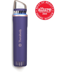 Depuffing Wand - Depuff ve ışıltı için soğuk ve sıcak cilt bakımı tedavisi; güzellik değnek, koyu halkalar ve parlak ciltler için yüz silindiri ve göz masajı, İndigo